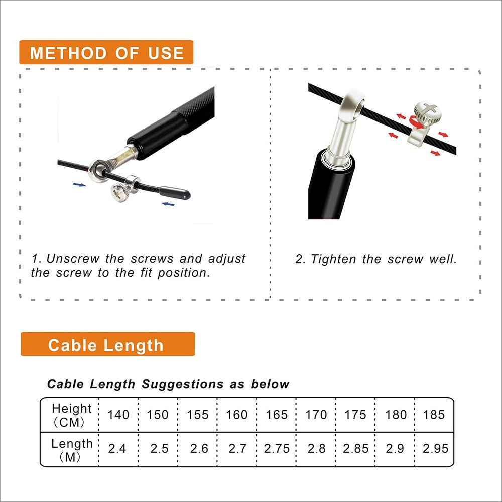 Norvo | Crossfit Speed Jump Rope 360°