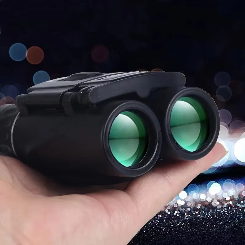 Skanto | Kompakt 100x22 HD Kikkert med Langdistanse BAK4 FMC Optikk for Jakt, Sport, Camping og Reiser
