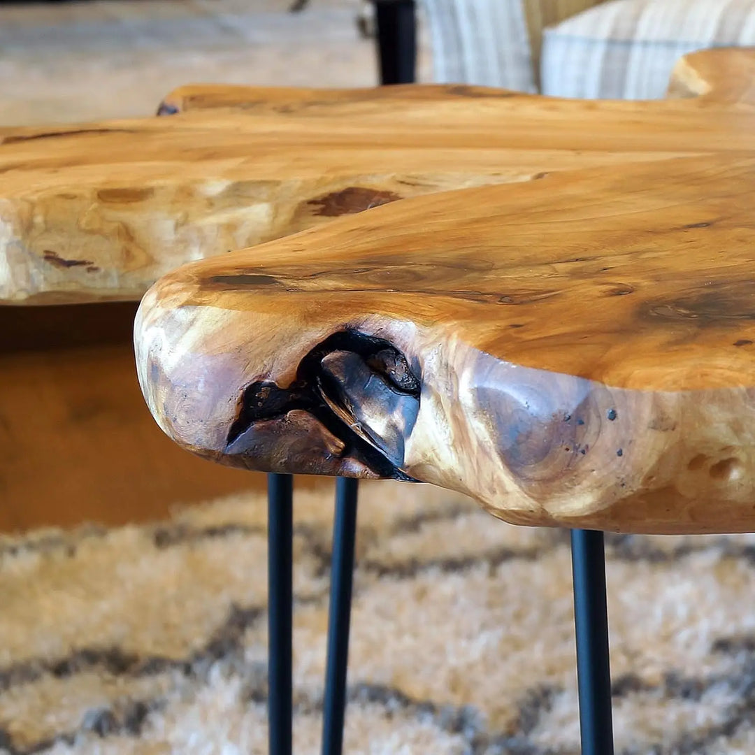 Skanto | Naturlig Tre Sidebord