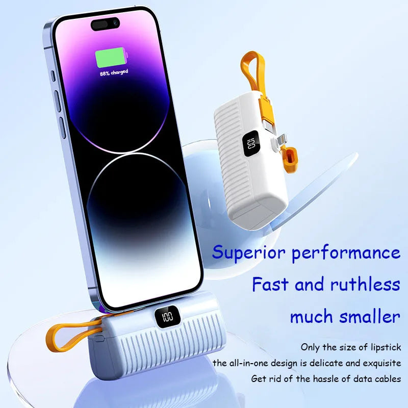 Skanto | Bidiraksjonal Digital Skjerm Ultra-Lang Batterikraftbank