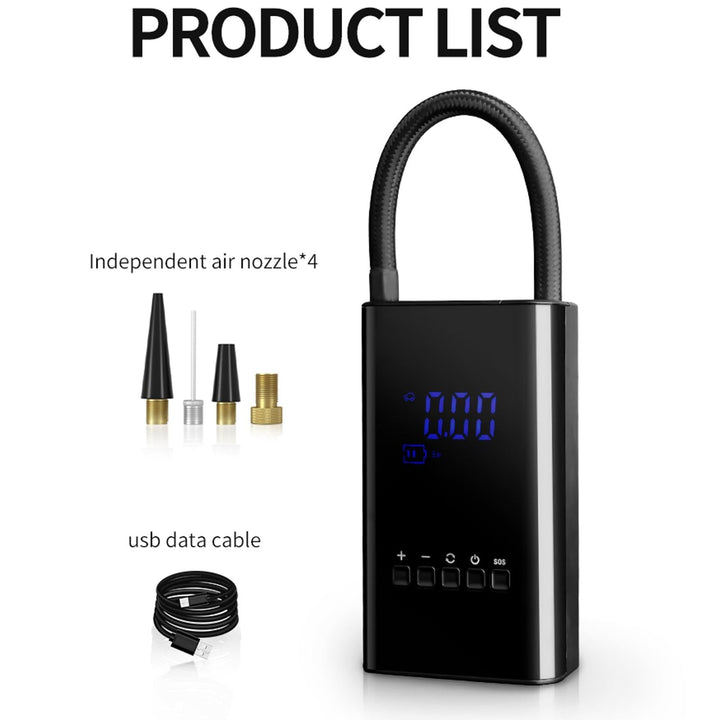 Skanto | Mini LED Display Veibuddy Luftkompressor