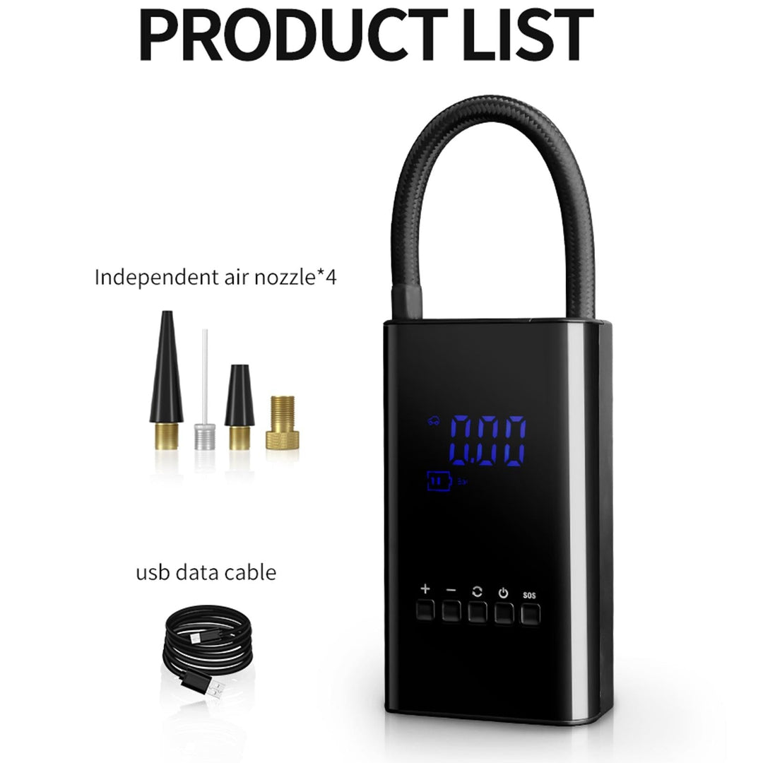 Skanto | Mini LED Display Veibuddy Luftkompressor