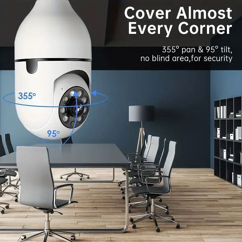 Skanto | Intelligent sikkerhetskamera med 360° overvåking og nattsyn