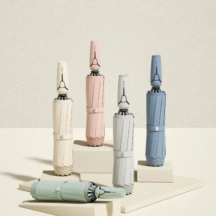 Skanto | Luxurypro Reverse Paraply - Eleganse i Hver Kurve: Stil Møter Innovasjon!