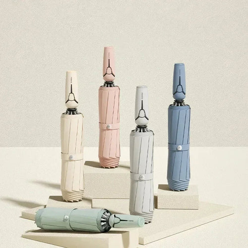 Skanto | Luxurypro Reverse Paraply - Eleganse i Hver Kurve: Stil Møter Innovasjon!