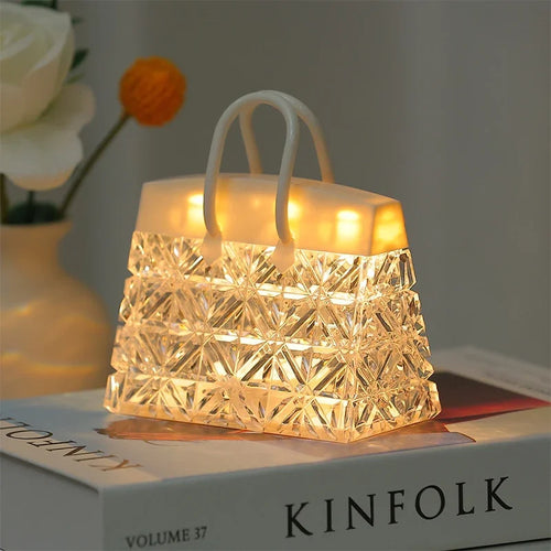 Skanto | CrystalBag | Kreativ akryl nattlampe i håndveskeform
