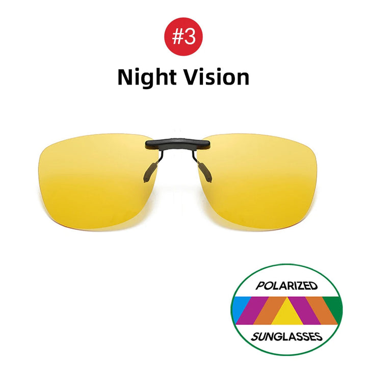 Clip-On solbriller polariserte UV400 | Skanto