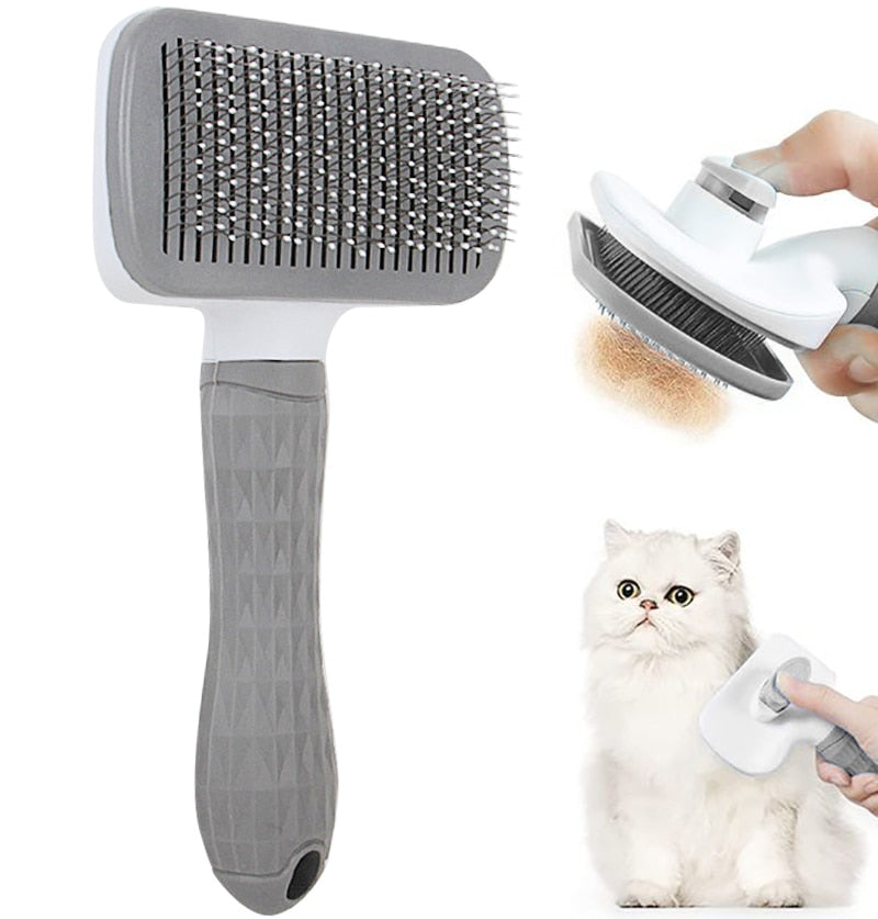Pet Hair Grooming Brush | Skanto