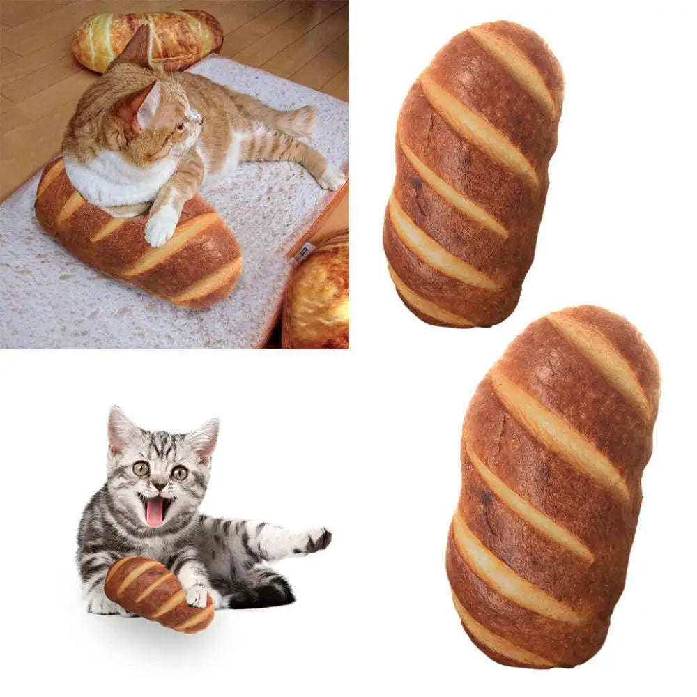 Stor Brød Myk Vaskbar Plushpute | Skanto