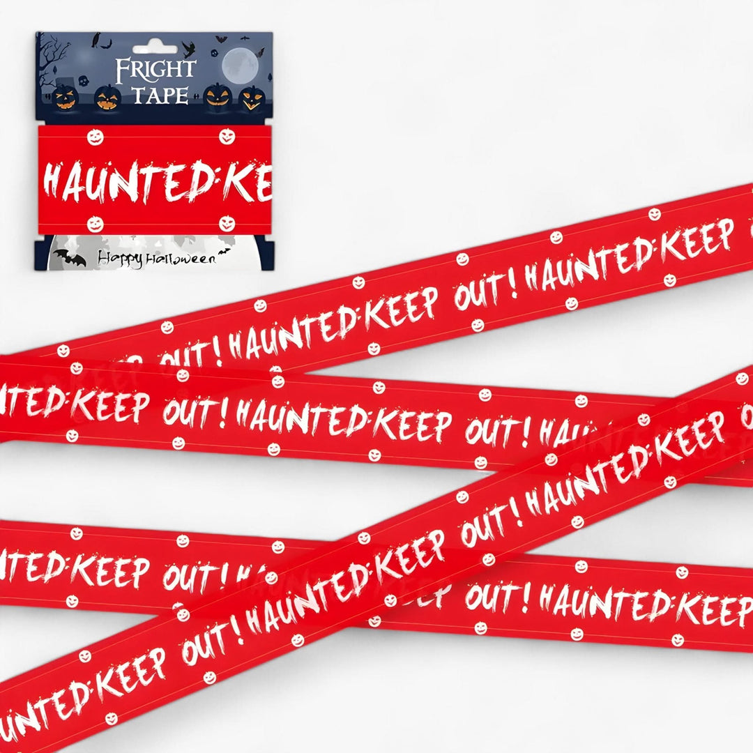 Skanto | Bandeau Advarsel Skull Halloween - Spooky Party Dekorasjon