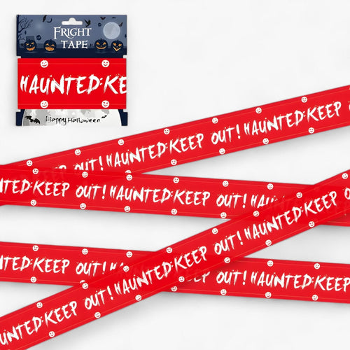 Skanto | Bandeau Advarsel Skull Halloween - Spooky Party Dekorasjon