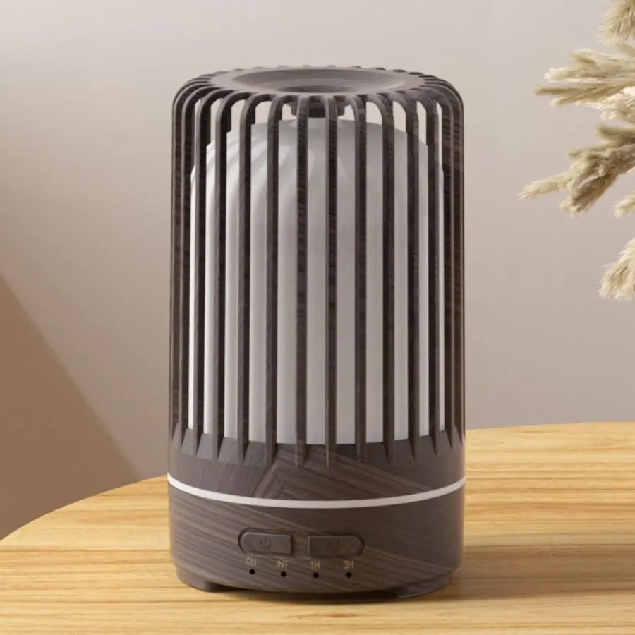 Skanto | Auralis Mini Aroma Diffuser | 150 ml | Ultralyd & LED Stemningslys | USB Drift | Stille Fuktighet