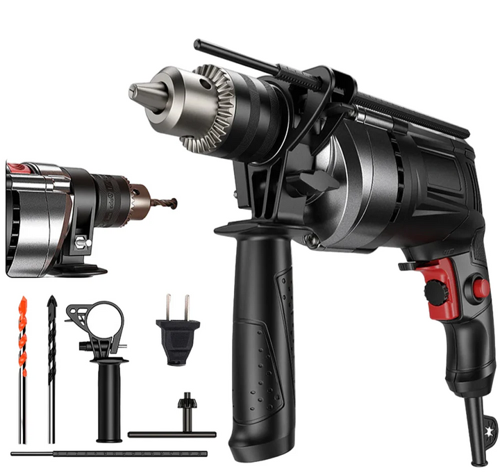 Skanto | 780W Elektrisk Hammer & Boremaskin med Variabel Hastighet – DrillForce