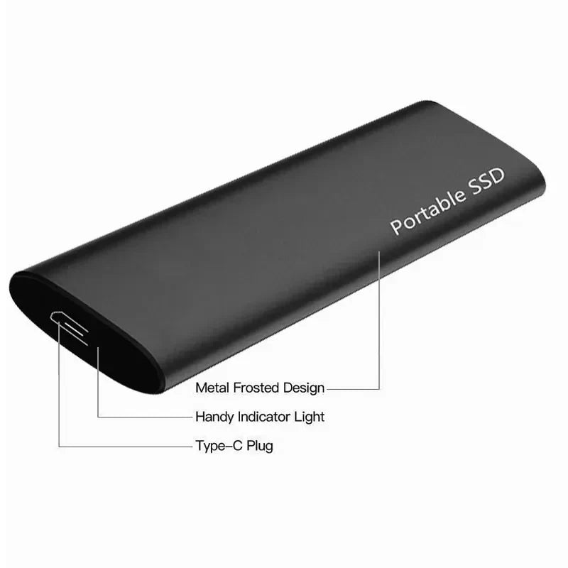 Skanto | Ekstern SSD Bærbar USB Lagringsenhet Metall