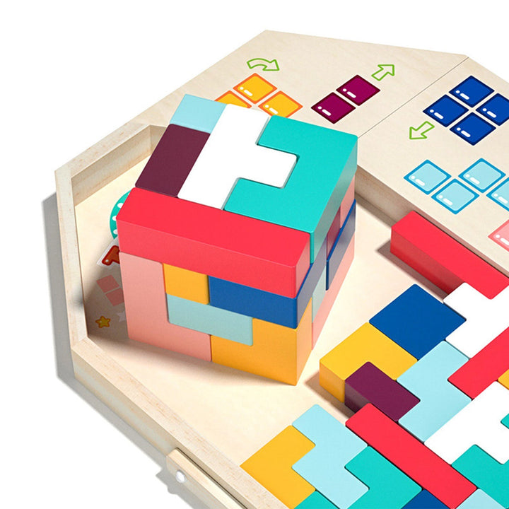 Skanto | 3D Trecreative Utdannende Puslespill