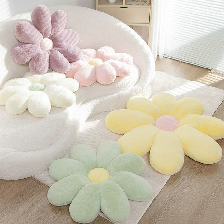 Fluffy Daisy Pute - Pastell | Skanto