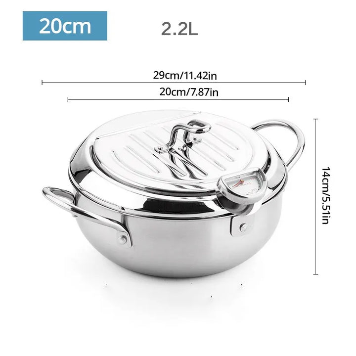Skanto | DONNOR Sikker non-stick kjele sett - Ovnsfaste gryter og panner med avtakbare håndtak