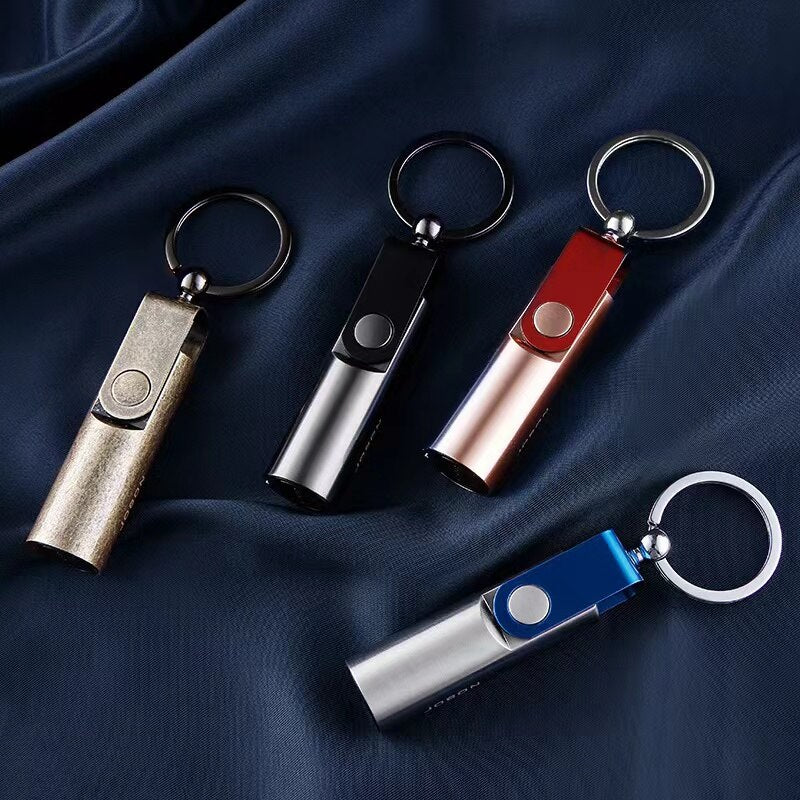 Easy Survivor Vanntett Kerosene Nøkkelring Lighter | Skanto