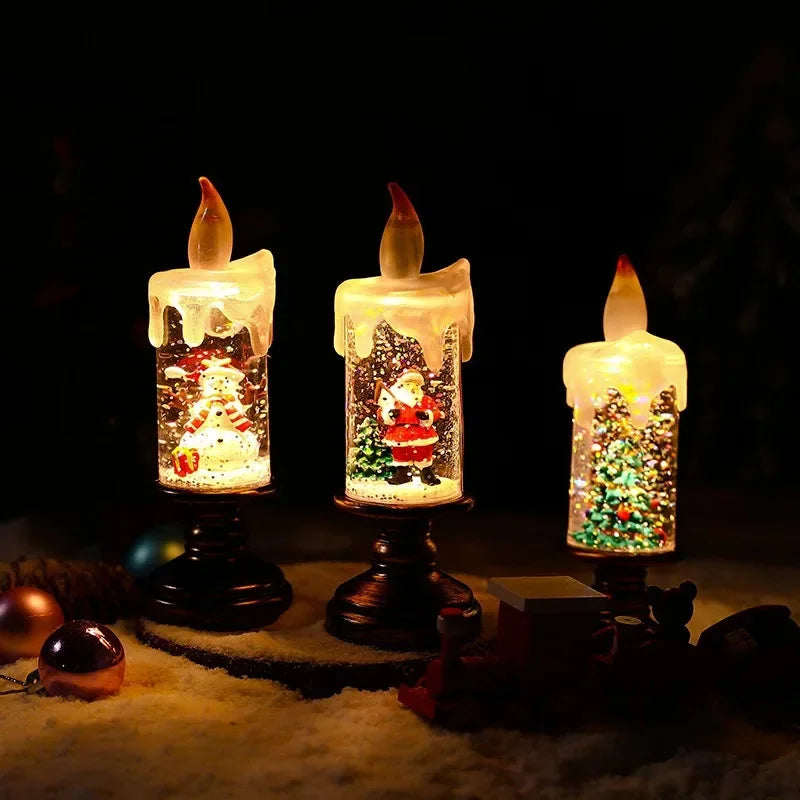 Snøfall Krystall Julelys | Skanto