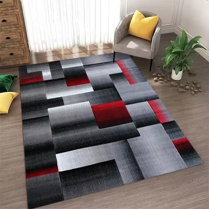 Skanto | Elegant nordisk-inspirert geometrisk områdeteppet