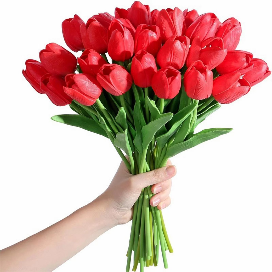 Skanto | Livlig Vår Silke Blomsteroppsett - 10 Dels Sett
