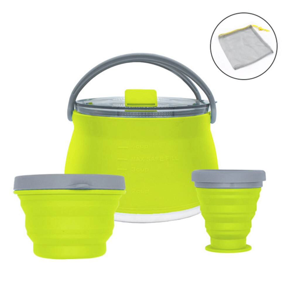 Skanto | Reise Go Multifunctional Sammenleggbar Utendørs Kettle