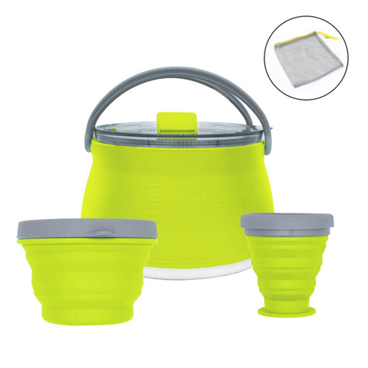 Skanto | Reise Go Multifunctional Sammenleggbar Utendørs Kettle