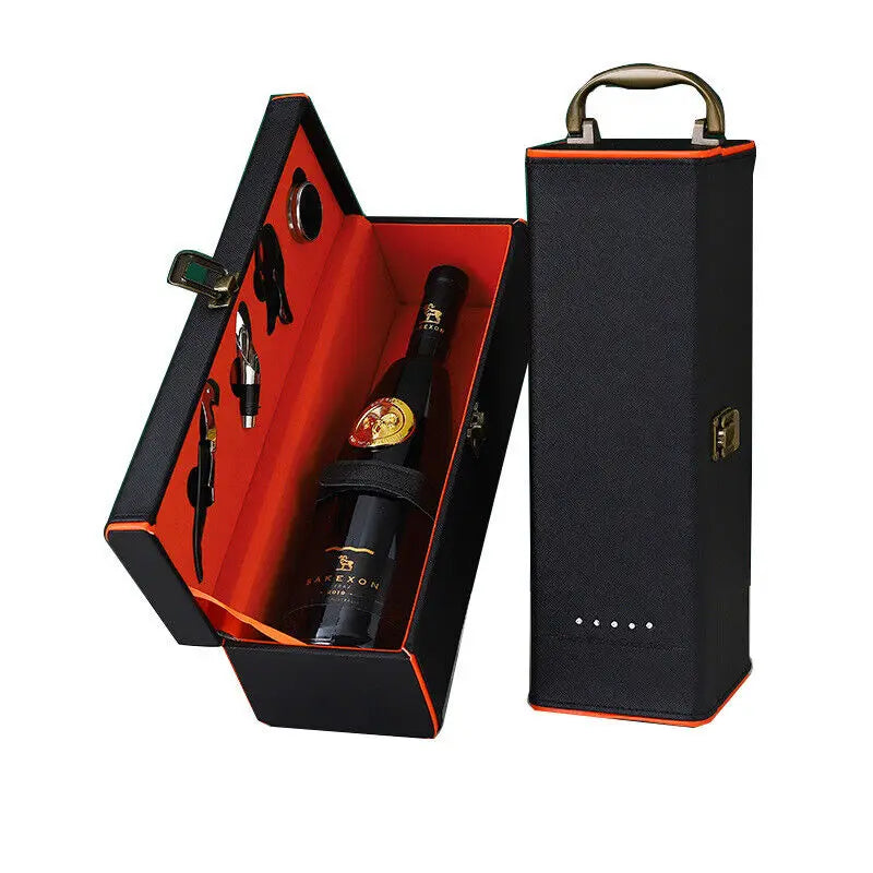 Skanto | Luksus Vin Kasse - Stilige Oppbevaring for Vin og Tilbehør