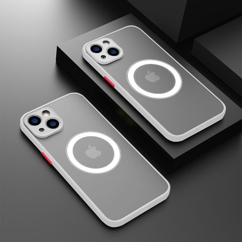 Skanto | Elegant Magsafe Støtsikker iPhone Deksel