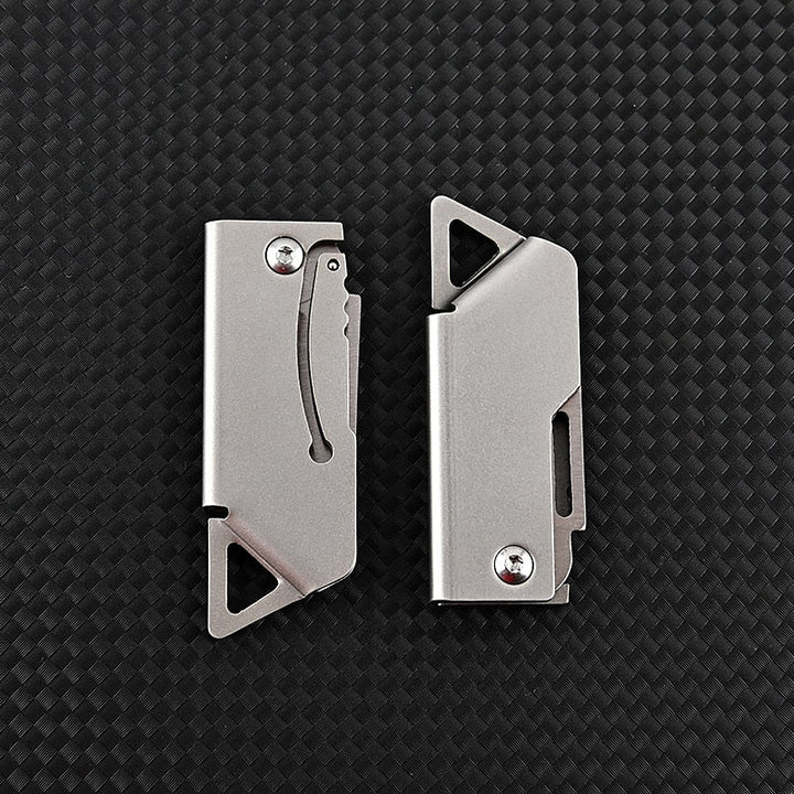 Foldbar Master Rustfritt Stål Overlevelse Mini Kniv | Skanto