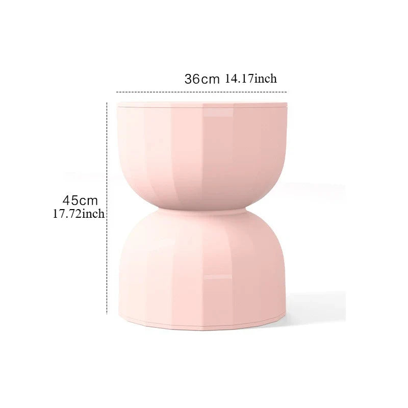 Skanto | Skandinavisk timeglass sidebord med kreativ design