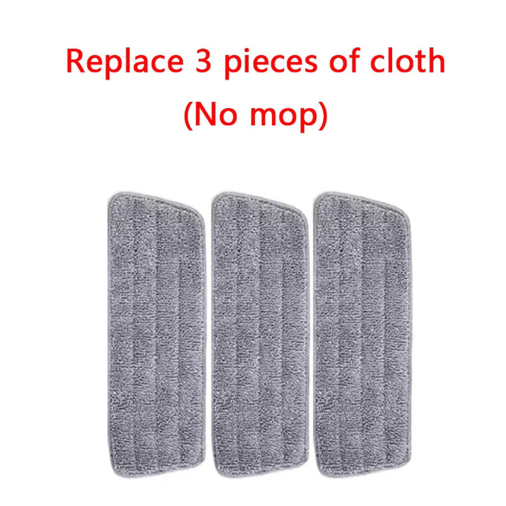 Skanto | Sprayvia Spraymopp med Mikrofiberhode | 360° Svingledd | Flat Mopp System | Gjenbrukbar & Miljøvennlig