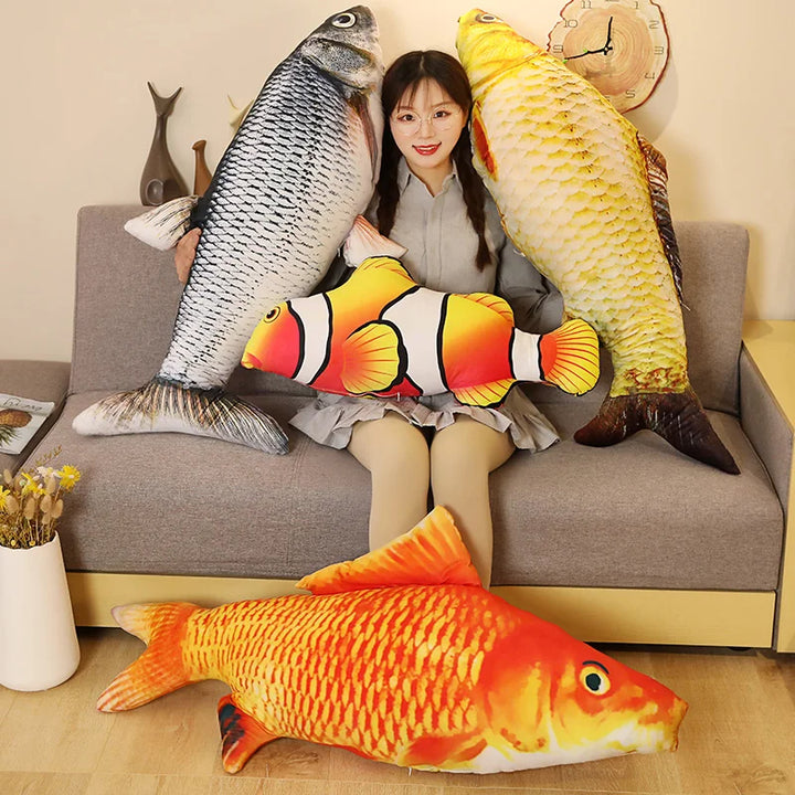 Skanto | Giant Fish Plush Realistiskpute