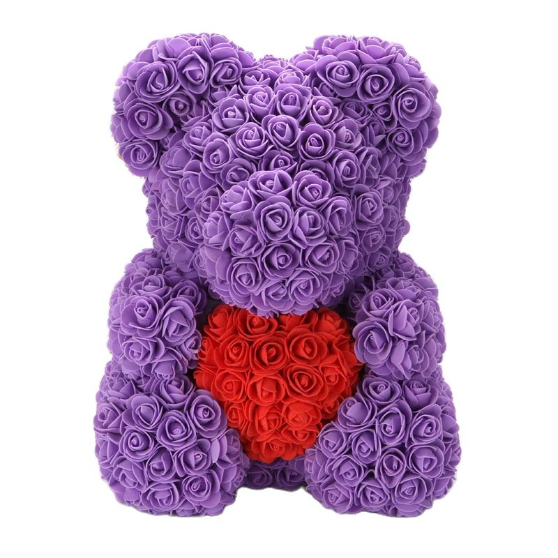 Skanto | Kunstige Rose Blomster Teddy Bjørn