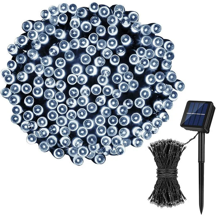 Skanto | Vannavvisende solgarland med LED-lamper for hagen