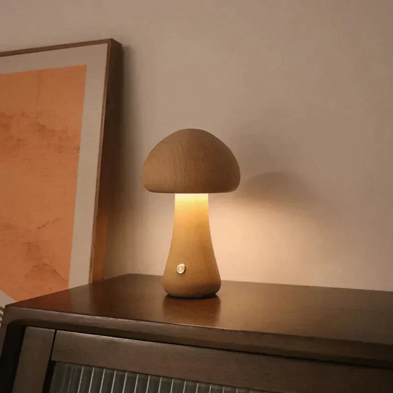Trådlampe LED Bordlampe - Stilrent og Oppladbart Belysning for Hjem | Varm Hvit Lys | Skanto