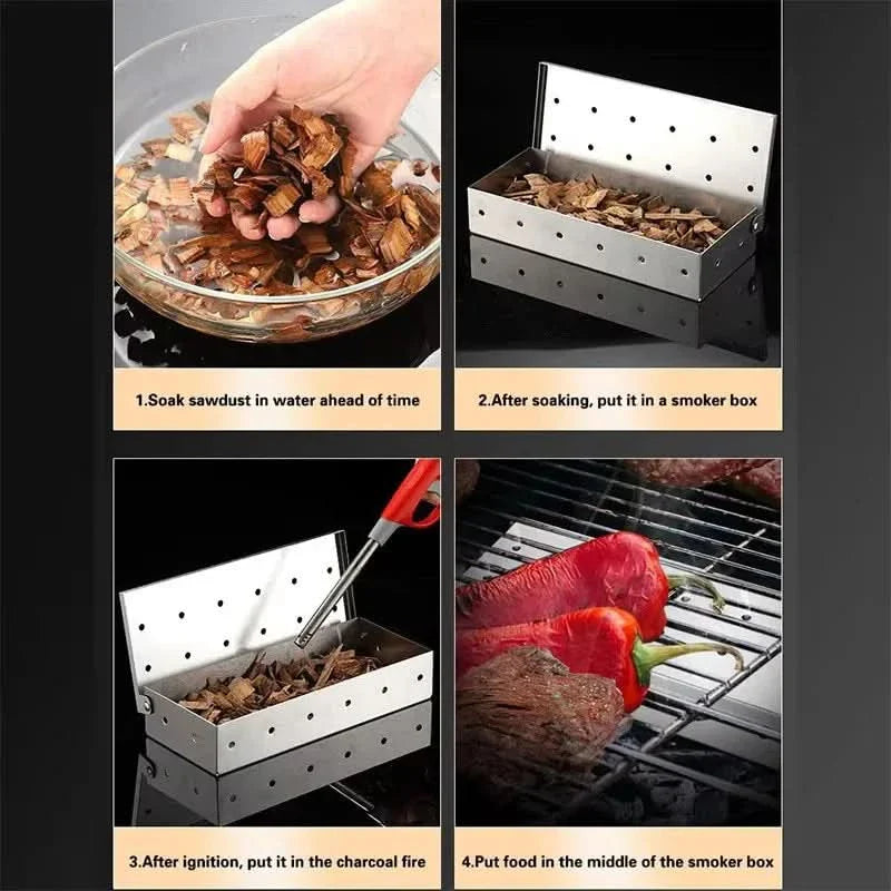 Skanto | GrillEdge Røykeboks – Intens røykaroma for enhver BBQ