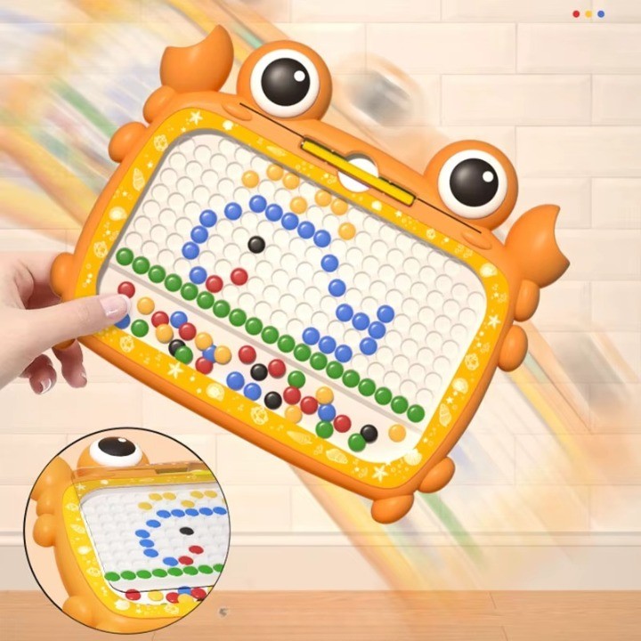 Skanto | Lærende Krabbe DIY Mosaikkpuslespill Brett