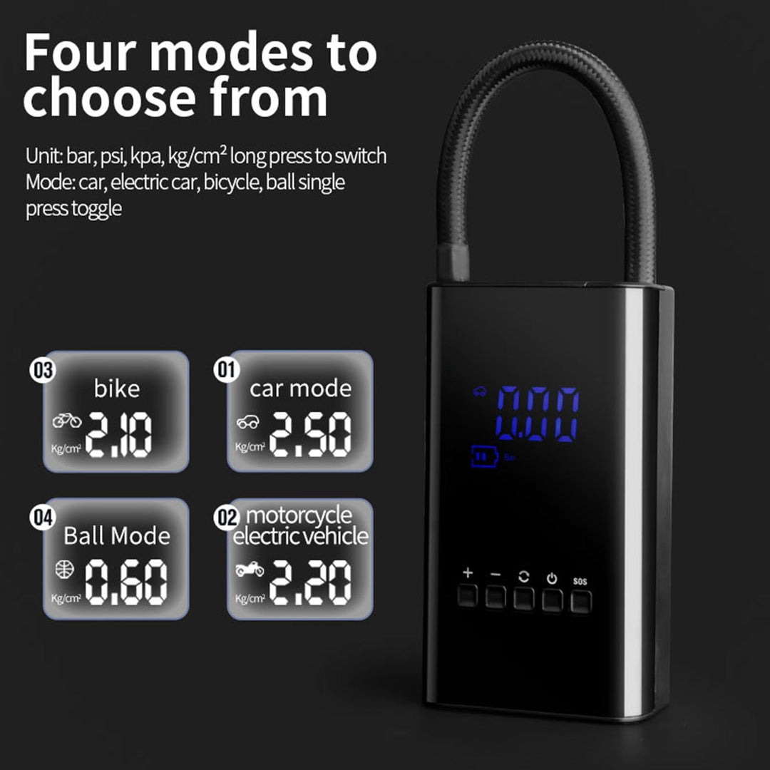 Skanto | Mini LED Display Veibuddy Luftkompressor