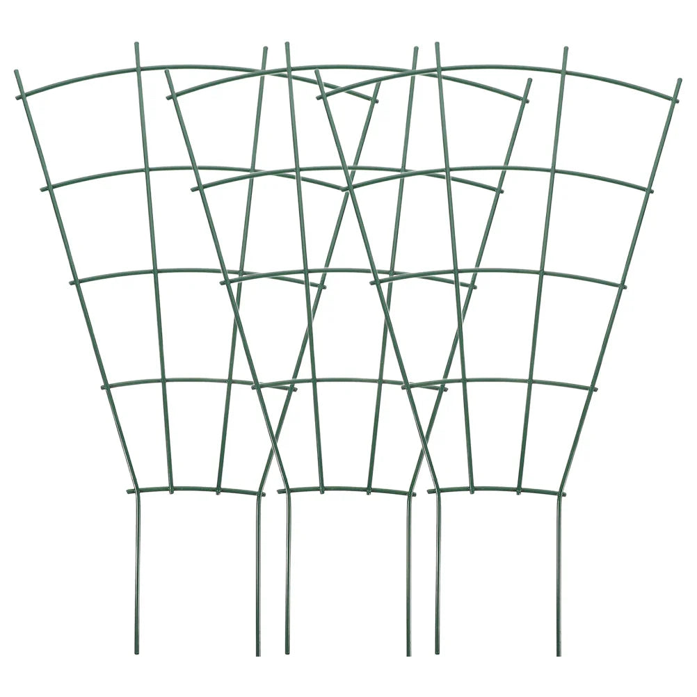 Norvo | Floranta Klatrehjelpsett 3-delt | For Blomsterpotter & Grønnsaker | Stabilt & Dekorativt | Grønn