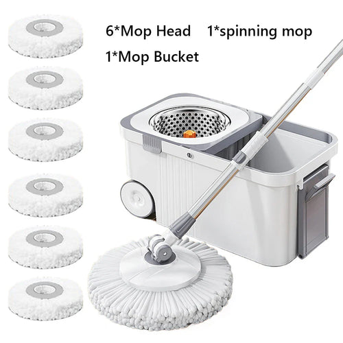 Skanto | Ultra Dry Turbo Clean Mikrofiber Enkel Rengjøringsmopp