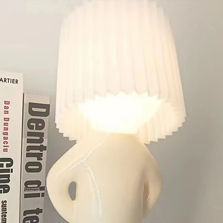 Skanto | Kreativ Bordbok Lys – LED Skrivebord Lampe med Unik Design