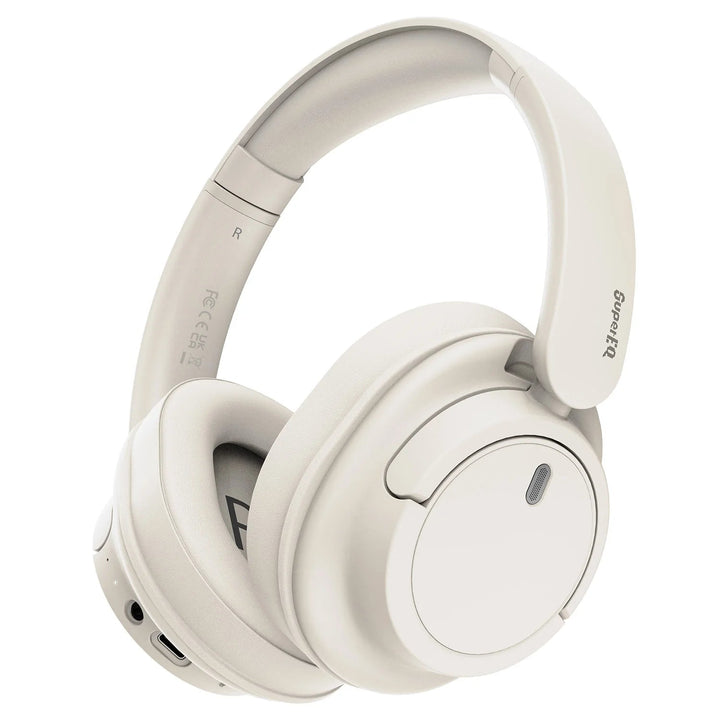 Skanto | Trådløse over-ear Bluetooth-hodetelefoner 90 timers spilletid Dyp bass Mikrofon Sammenleggbar Dual EQ-modus