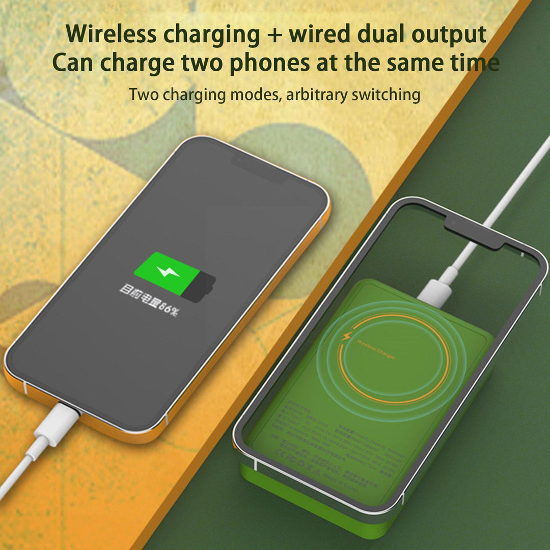 Skanto | Mini Retro Spill Magnetisk Power Bank