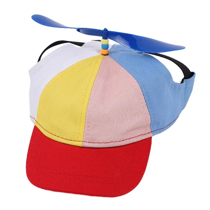 Skanto | Fargerik Solbeskyttende Propeller Hundelue for Sommermoro