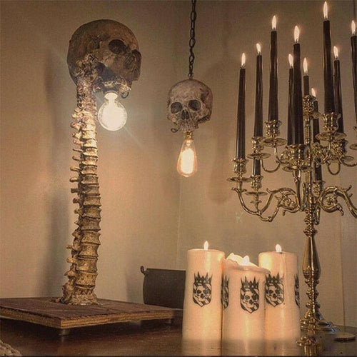 Skanto | Skjelett med ryggrad Lampe