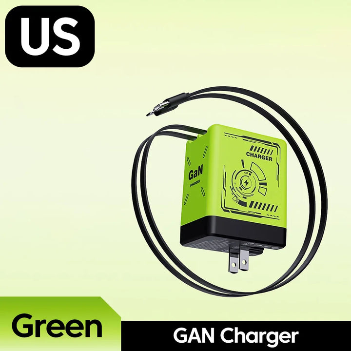 Skanto | 120W Rask Lading Uttrekkbar Lader