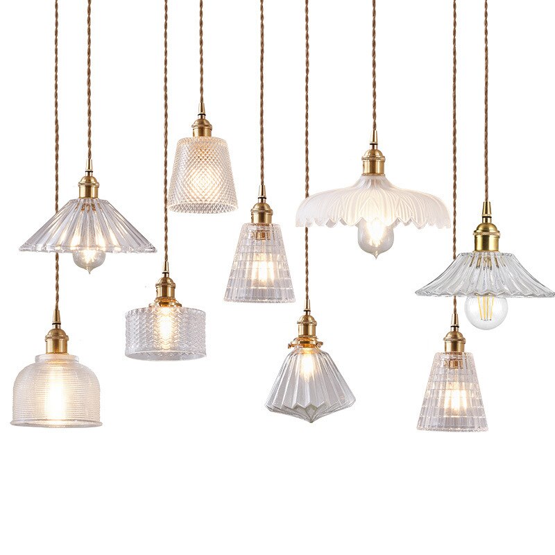 Skanto | Nordisk Brilliance Gjennomsiktig Glass Pendellampe