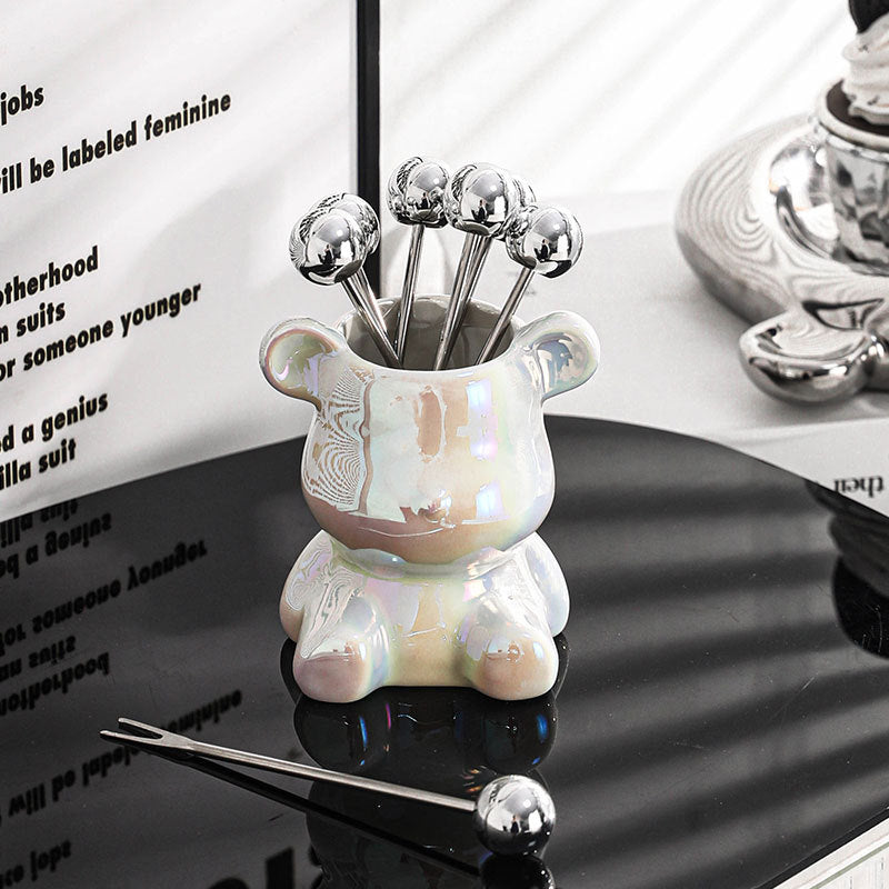 Nordic Tiny Bear Food Fruit Holder | Skanto
