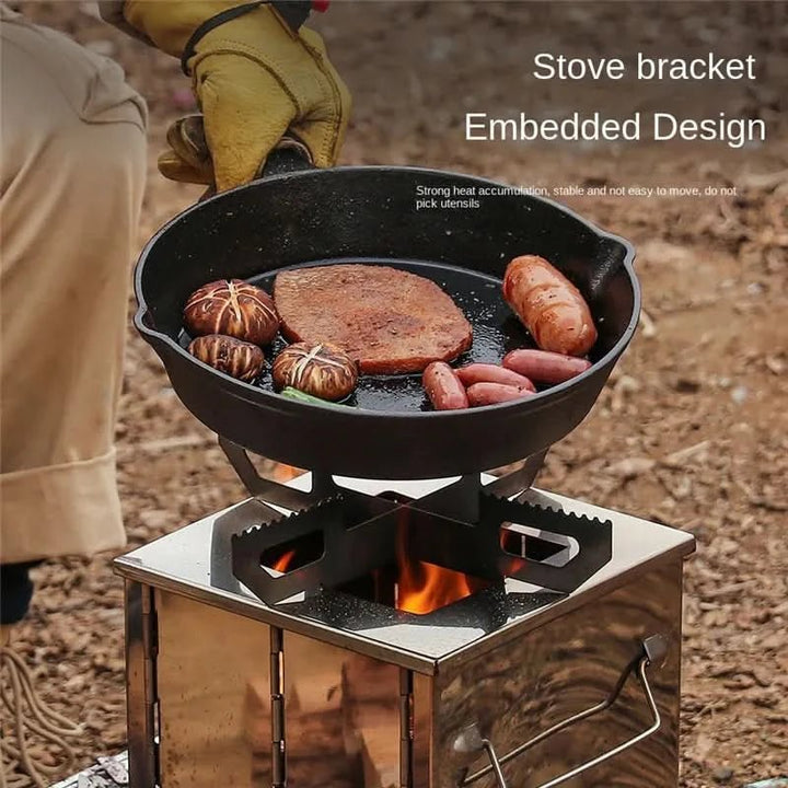 Skanto | Lettvekts rustfritt stål grill